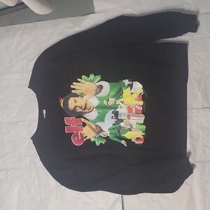 Womens Elf black green Christmas sweater sweatshirt top movie Buddy XXL juniors